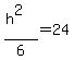 %28h%5E2%29%2F6=24