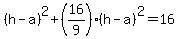%28h-a%29%5E2%2B%2816%2F9%29%28h-a%29%5E2=16