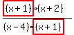 %28highlight%28%28x%2B1%29%29%28x%2B2%29%29%2F%28%28x-4%29highlight%28%28x%2B1%29%29%29