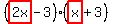 %28highlight%282x%29-3%29%28highlight%28x%29%2B3%29