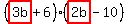 %28highlight%283b%29%2B6%29%28highlight%282b%29-10%29