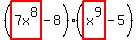 %28highlight%287x%5E8%29-8%29%28highlight%28x%5E9%29-5%29