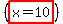 %28highlight%28x=10%29%29