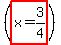 %28highlight%28x=3%2F4%29%29