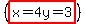 %28highlight%28x=4y=3%29%29