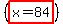 %28highlight%28x=84%29%29