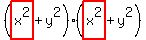 %28highlight%28x%5E2%29%2By%5E2%29%28highlight%28x%5E2%29%2By%5E2%29