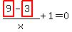 %28highlight_red%28+9+%29-highlight_red%28+3+%29%29%2Fx%2B1=0