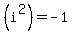 %28i%5E2%29=-1