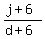%28j%2B6%29%2F%28d%2B6%29