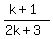 %28k%2B1%29%2F%282k%2B3%29