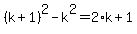 %28k%2B1%29%5E2+-+k%5E2+=+2%2Ak+%2B+1