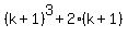 %28k%2B1%29%5E3+%2B+2%2A%28k%2B1%29