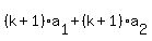 %28k%2B1%29a%5B1%5D+%2B+%28k%2B1%29a%5B2%5D