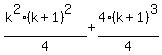 %28k%5E2%28k%2B1%29%5E2%29%2F4%2B4%28k%2B1%29%5E3%2F4