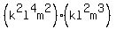 %28k%5E2l%5E4m%5E2%29%28kl%5E2m%5E3%29