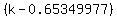 %28k+-+0.65349977%29