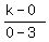 %28k-0%29%2F%280-3%29