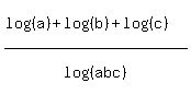 %28log%28%28a%29%29%2Blog%28%28b%29%29%2Blog%28%28c%29%29%29%2Flog%28%28abc%29%29