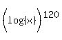 %28log%28%28x%29%29%29%5E120