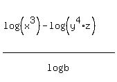 %28log%28%28x%5E3%29%29-log%28%28y%5E4%2Az%29%29%29%2Flog%28b%29