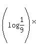 %28log%281%2F9%29%29%5Ex