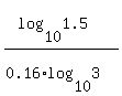 %28log%2810%2C1.5%29%29%2F%280.16%2Alog%2810%2C3%29%29