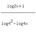 %28log%282x%29%2B1%29%2F%28log%284%5E2%29-log%284x%29%29