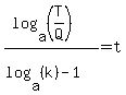 %28log%28a%2C+%28T%2FQ%29%29%29%2F%28log%28a%2C+%28k%29%29+-+1%29+=+t