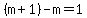 %28m%2B1%29+-+m=1
