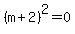 %28m%2B2%29%5E2=0