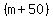 %28m%2B50%29