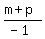 %28m%2Bp%29%2F%28-1%29
