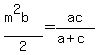 %28m%5E2b%29%2F2+=+ac%2F%28a%2Bc%29