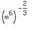 %28m%5E6%29%5E%28-2%2F3%29