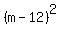 %28m-12%29%5E2