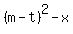 %28m-t%29%5E2-x