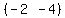 %28matrix%281%2C2%2C-2%2C-4%29%29