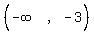%28matrix%281%2C3%2C-infinity%5E%22%22%2C%22%2C%22%2C-3%5E%22%22%29%29