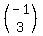 %28matrix%282%2C1%2C-1%2C3%29%29