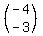 %28matrix%282%2C1%2C-4%2C-3%29%29