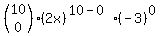 %28matrix%282%2C1%2C10%2C0%29%29%282x%29%5E%2810-0%29%28-3%29%5E0