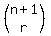%28matrix%282%2C1%2Cn%2B1%2Cr%29%29