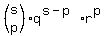 %28matrix%282%2C1%2Cs%2Cp%29%29q%5E%28s-p%29%2Ar%5Ep
