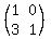 %28matrix%282%2C2%2C+1%2C0%2C3%2C1%29%29