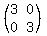 %28matrix%282%2C2%2C+3%2C0%2C+0%2C3%29%29