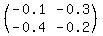%28matrix%282%2C2%2C-0.1%2C-0.3%2C-0.4%2C-0.2%29%29
