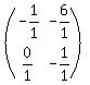 %28matrix%282%2C2%2C-1%2F1%2C-6%2F1%2C0%2F1%2C-1%2F1%29%29