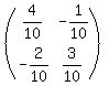 %28matrix%282%2C2%2C4%2F10%2C-1%2F10%2C-2%2F10%2C3%2F10%29%29