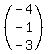 %28matrix%283%2C1%2C-4%2C-1%2C-3%29%29